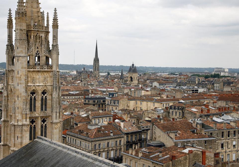 Bordeaux, with the Basilica of St. Michel (Photo credit: Jean-Pierre Muller/AFP/Getty Images)